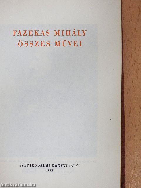 Fazekas Mihály összes művei