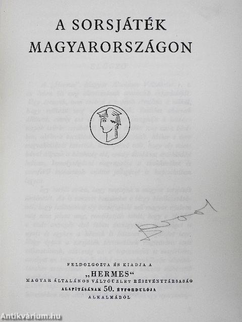 A sorsjáték Magyarországon