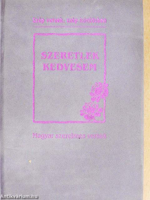 Szeretlek kedvesem