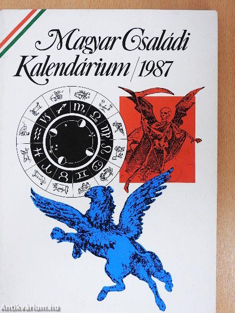 Magyar Családi Kalendárium 1987