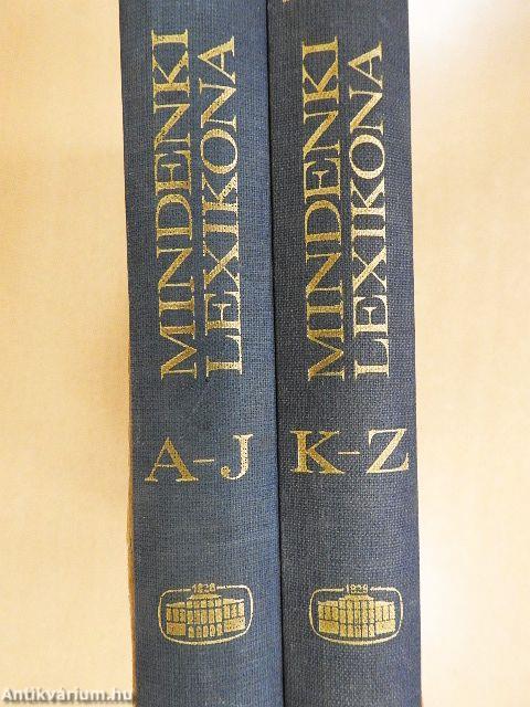 Mindenki lexikona I-II.