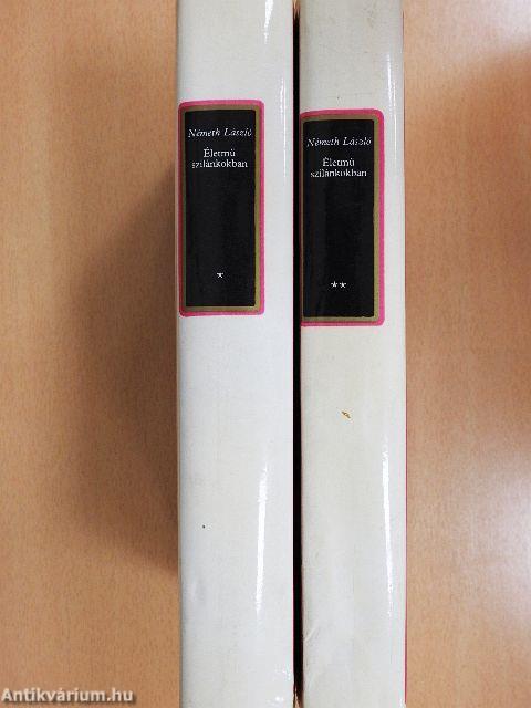 Életmű szilánkokban I-II.