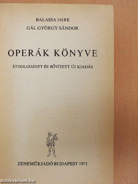 Operák könyve