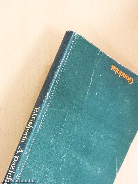 A pszichológia tárgya