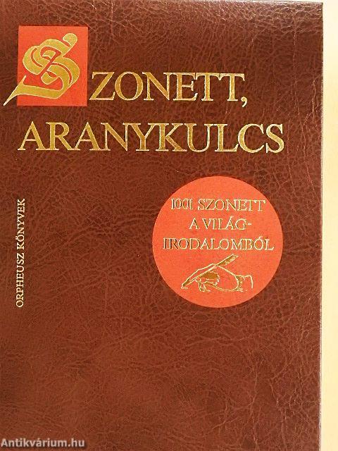 Szonett, aranykulcs...