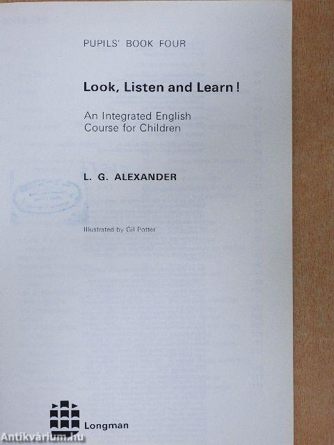 Look, Listen and Learn! - Pupils' Book 4