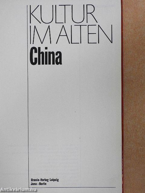 Kultur im alten China