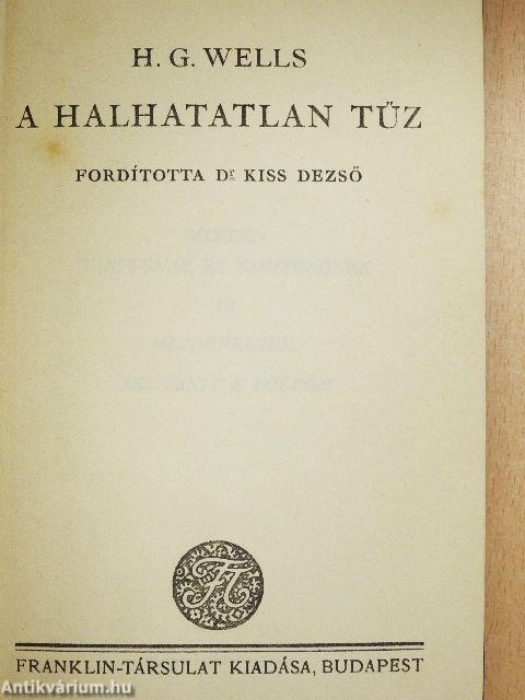 A halhatatlan tűz