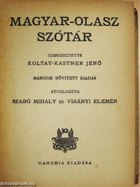 Magyar-olasz szótár