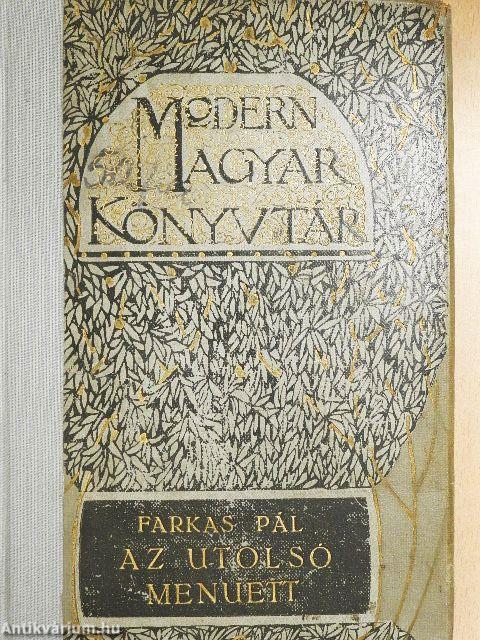 Az utolsó menuett és más elbeszélések