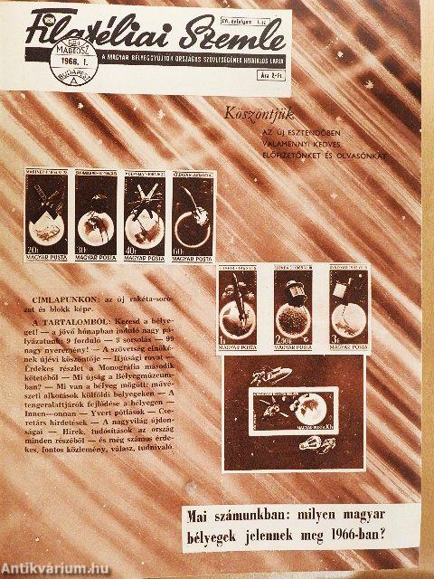 Filatéliai Szemle 1966-1968. január-december