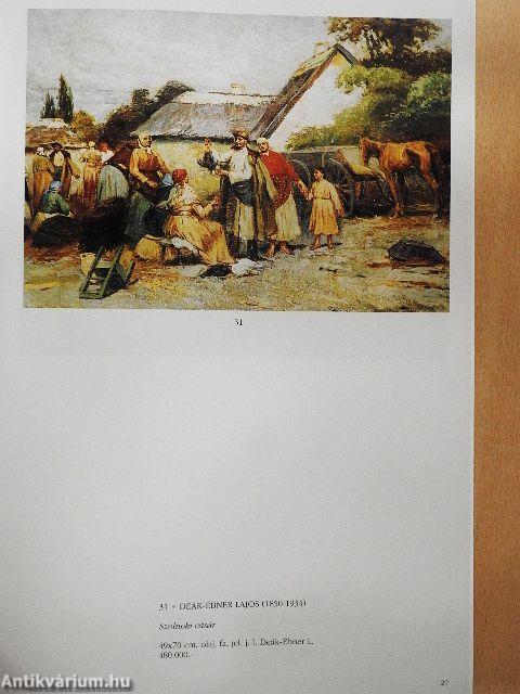 Villás Galéria és Aukciósház 12. festmény- és műtárgyárverés