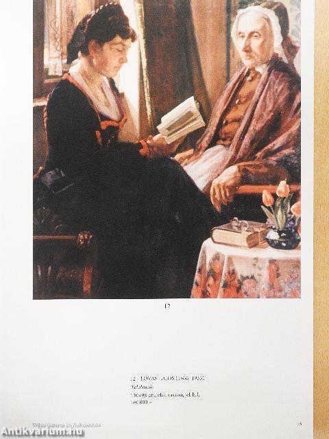 Villás Galéria és Aukciósház 13. festmény- és műtárgyárverés