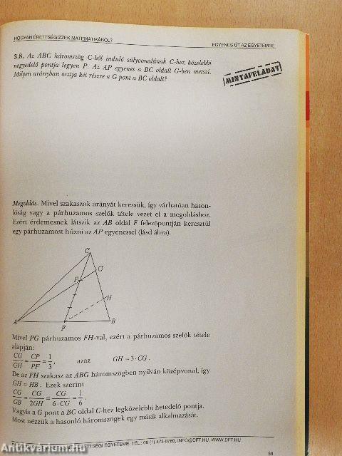Hogyan érettségizzek matematikából?