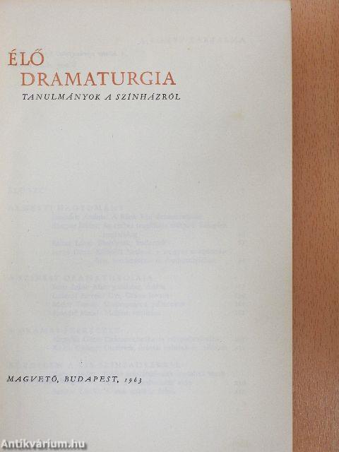 Élő dramaturgia