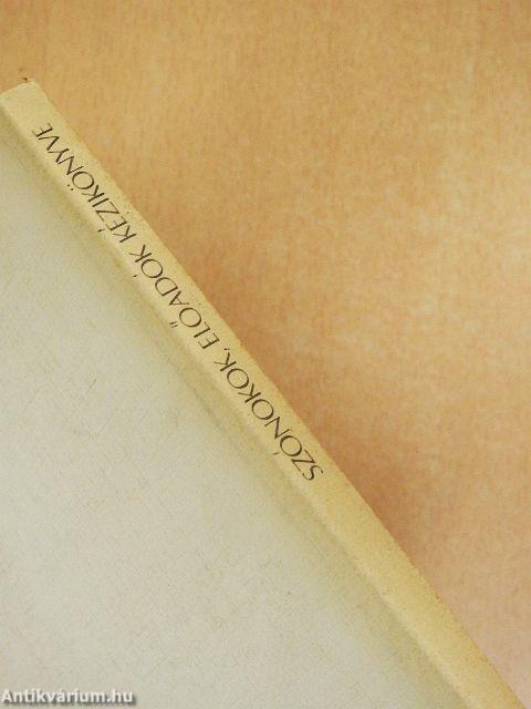 Szónokok, előadók kézikönyve