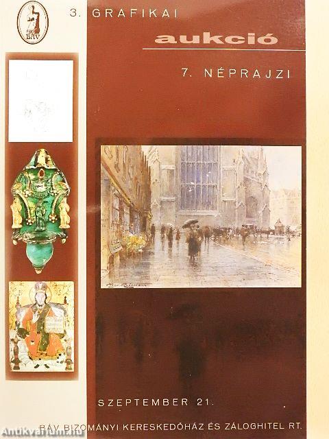 BÁV Rt. 73. Ékszeraukció/3. Grafikai, 7. Néprajzi aukció