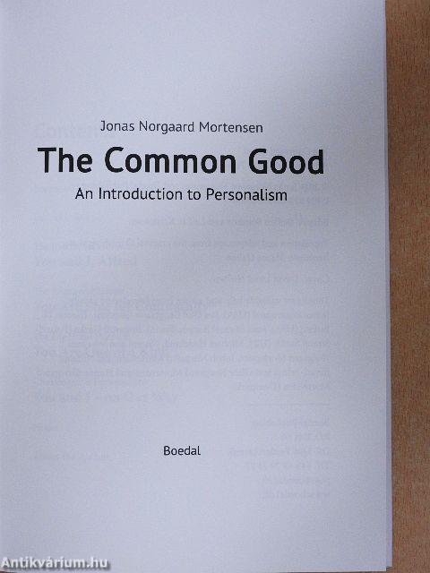 The Common Good
