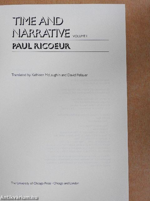 Time and Narrative 1 (töredék)