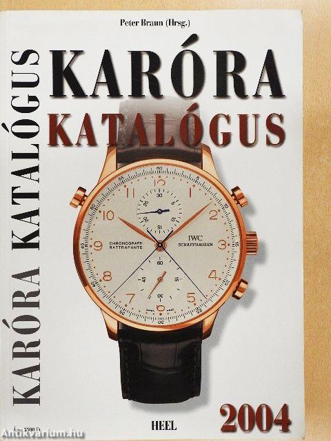 Karóra katalógus 2004