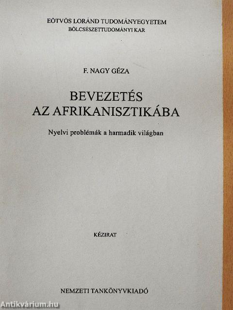 Bevezetés az afrikanisztikába
