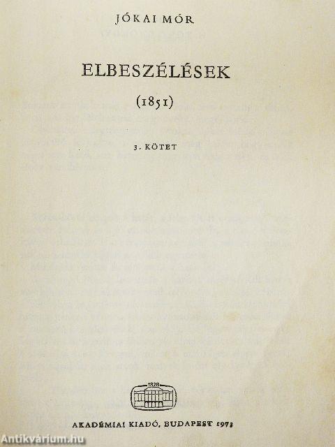 Elbeszélések 3.
