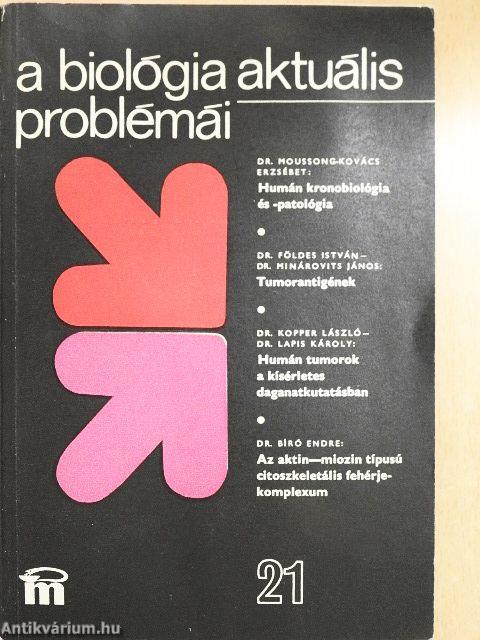 A biológia aktuális problémái 21.