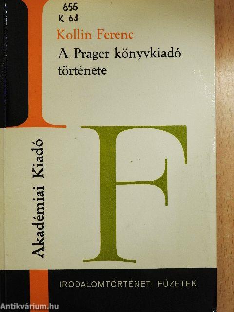 A Prager Könyvkiadó története