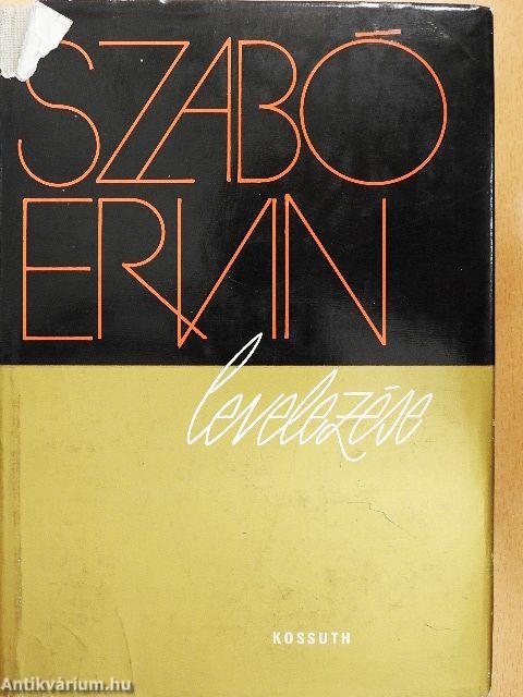 Szabó Ervin levelezése 1-2.