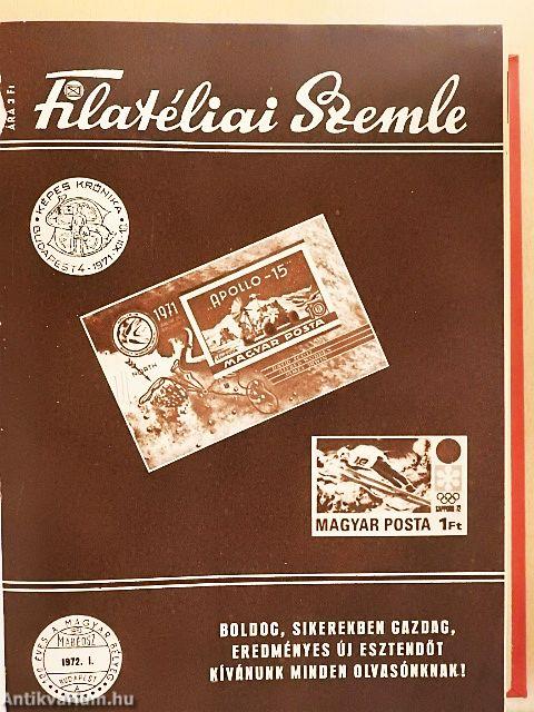 Filatéliai Szemle 1972-1974. január-december