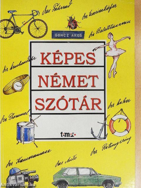Képes német szótár