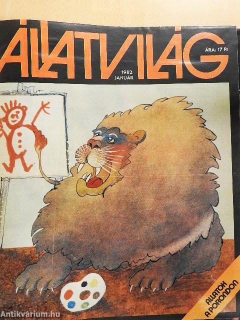 Állatvilág 1982. január-december