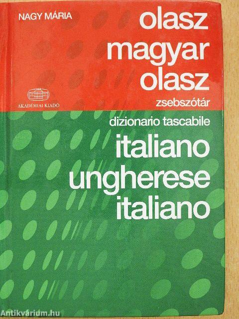 Magyar-olasz/olasz-magyar zsebszótár