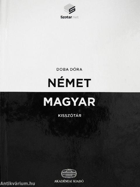 Német-magyar kisszótár