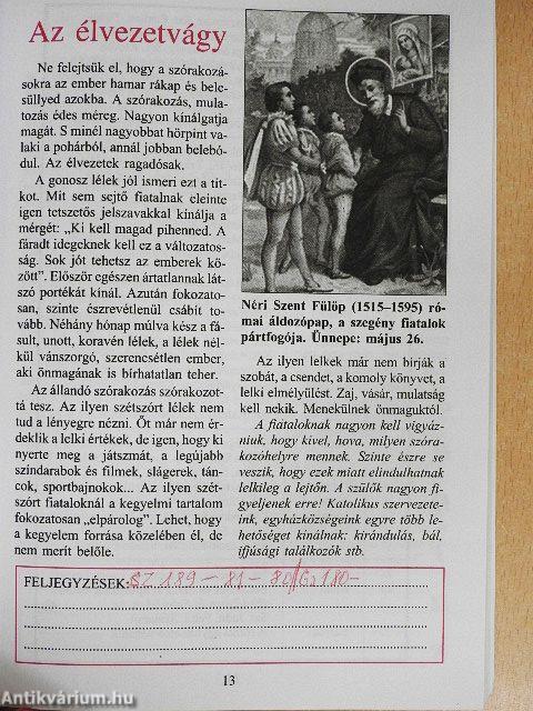 Katolikus kalendárium 2010