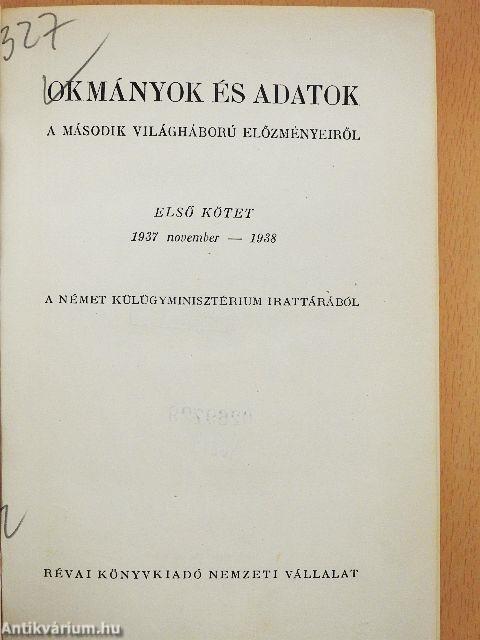 Okmányok és adatok I-II.