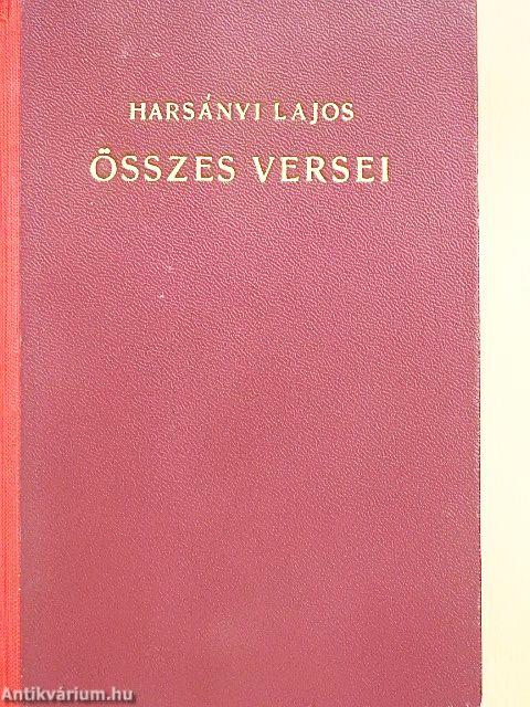Harsányi Lajos összes versei
