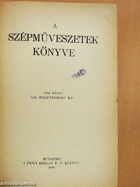 A szépművészetek könyve