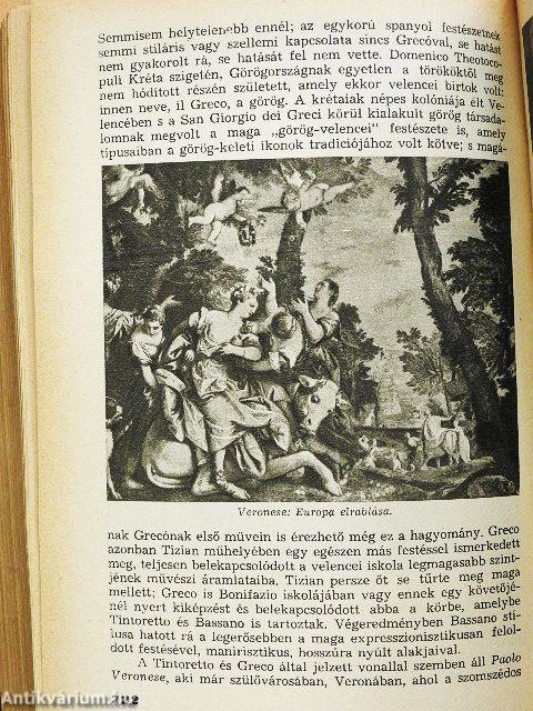 A szépművészetek könyve