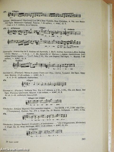 Győr zenéje a 17-18. században