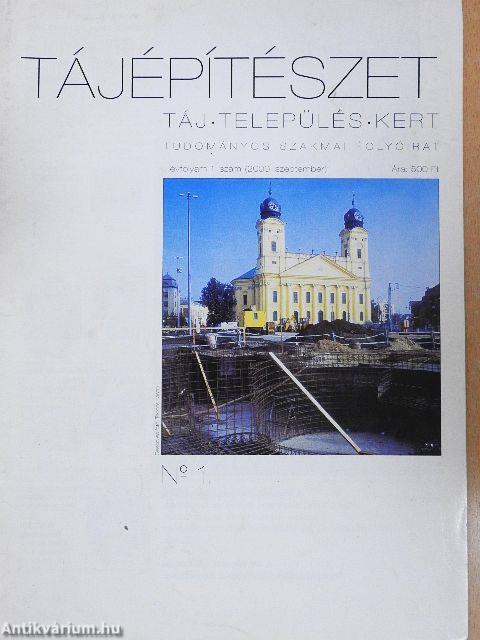 Tájépítészet 2000. szeptember