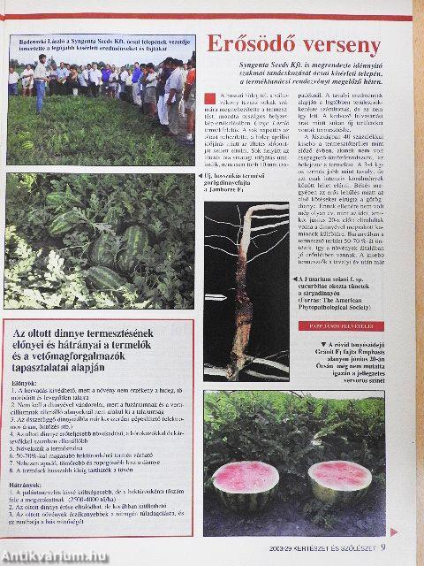 Kertészet és Szőlészet 2003. július 17.