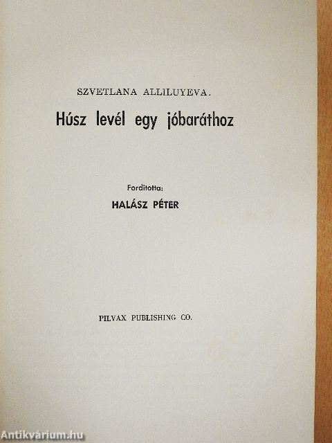 Húsz levél egy jóbaráthoz