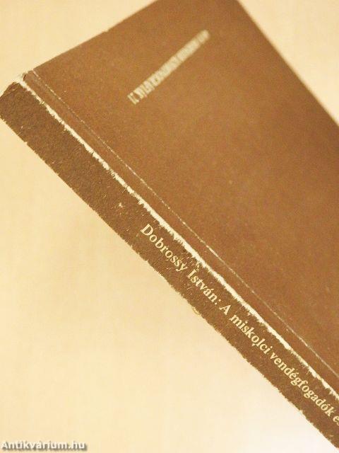 A miskolci vendégfogadók és a vendéglátás története (1745-1945)