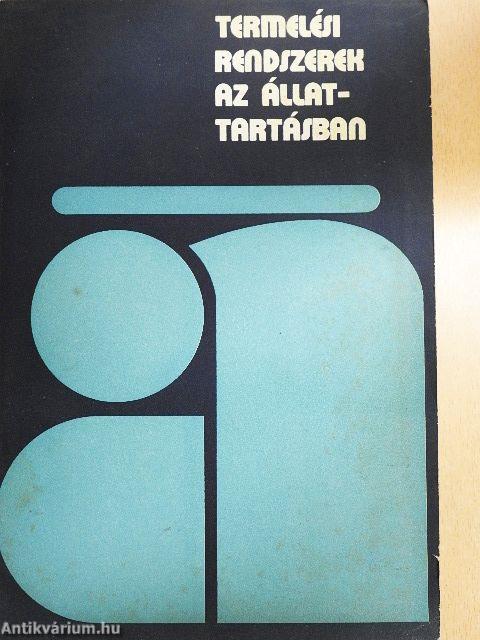 Termelési rendszerek az állattartásban