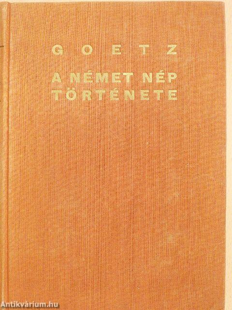 A német nép története