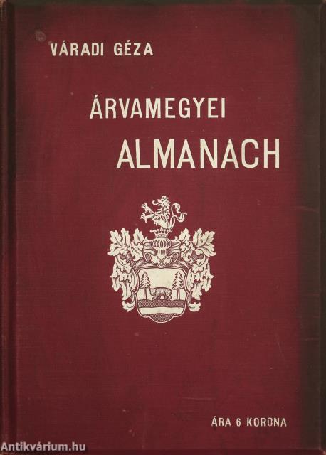 Árvamegyei almanach