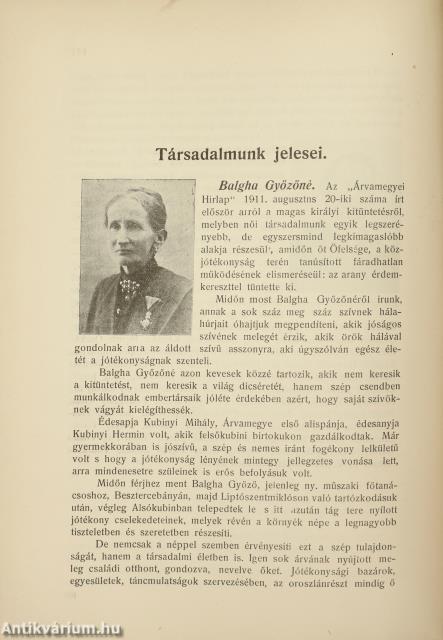 Árvamegyei almanach