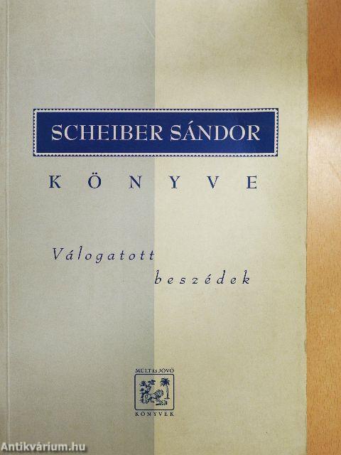 Scheiber Sándor könyve