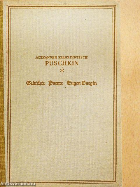 Gedichte/Poeme/Eugen Onegin
